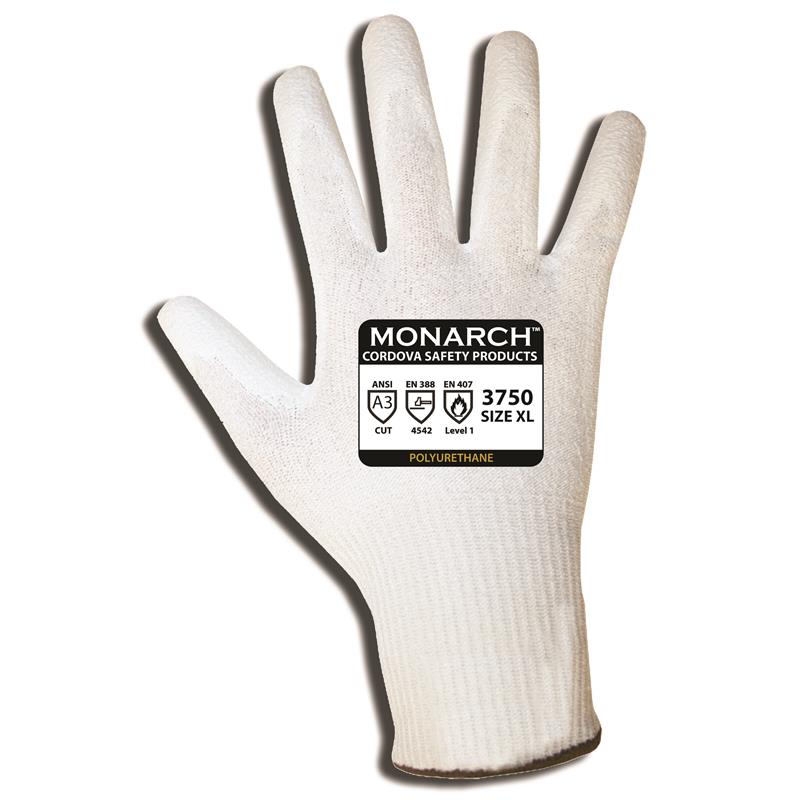 ANSI/ISEA 105-2016 A3 PU Coated CR Gloves