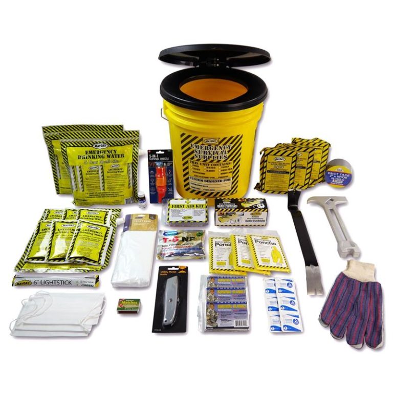 MayDay 13038 3 Person Emergency Honey Bucket Kits | Equipment Direct