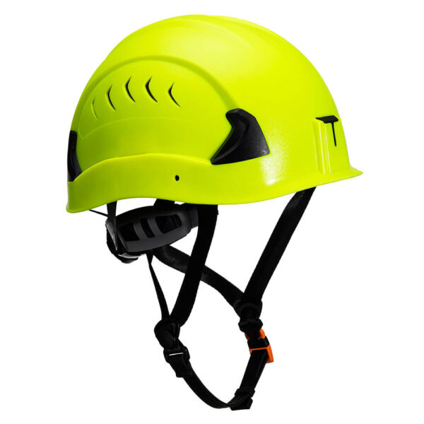 PORTWEST PS81 Height Endurance Type II Yellow Climbing Helmet